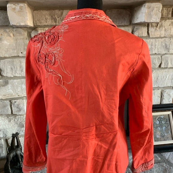 Coldwater Creek Embroidery Blazer - Picture 2 of 11